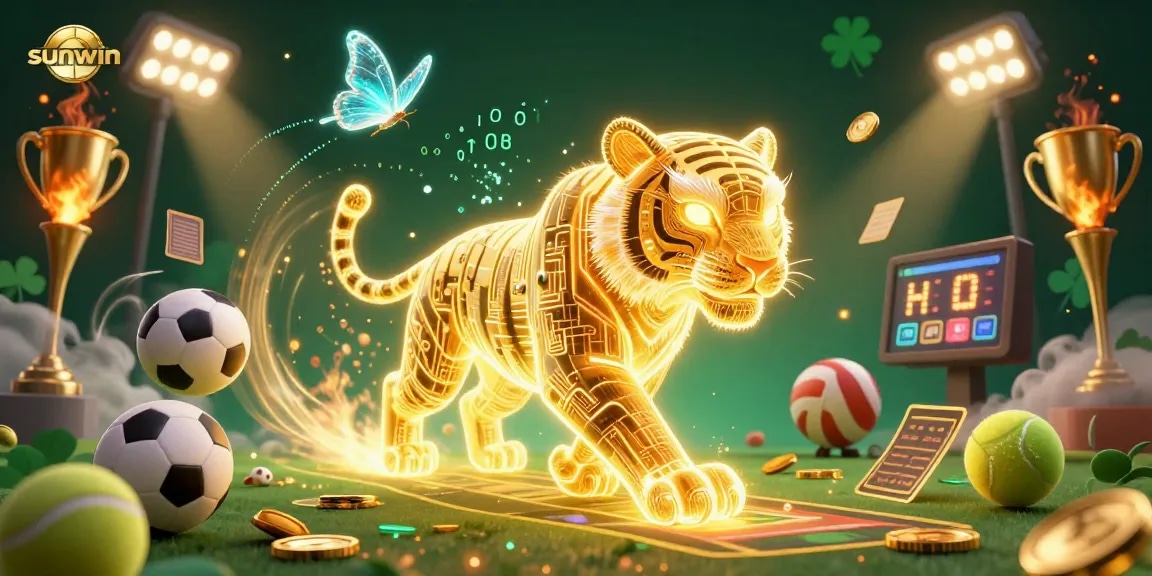 Experience exhilarating sports betting with sunwin's vibrant casino scene filled with dynamic elements.