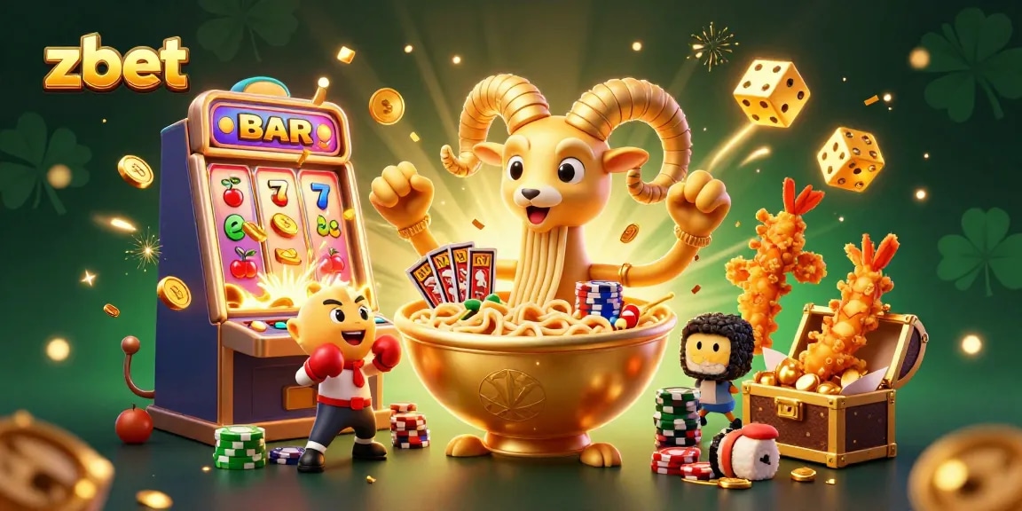 Experience the excitement of zbet with vibrant 3D characters and dynamic casino elements.