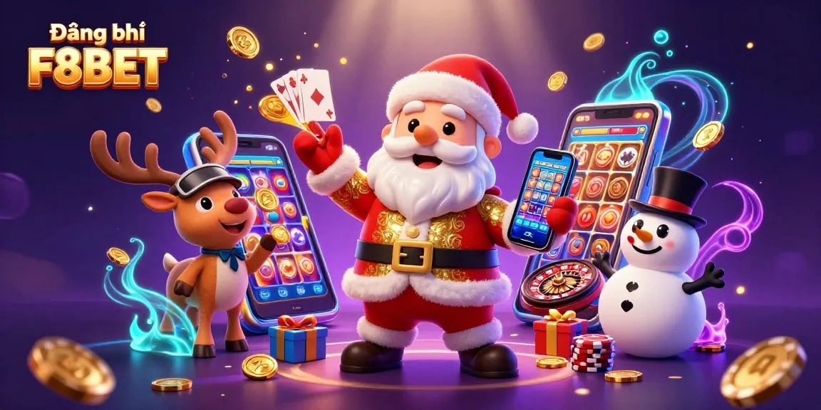 Engage in adrenaline-fueled action with Đăng ký F8BET as Santa and friends reveal jackpot thrills!