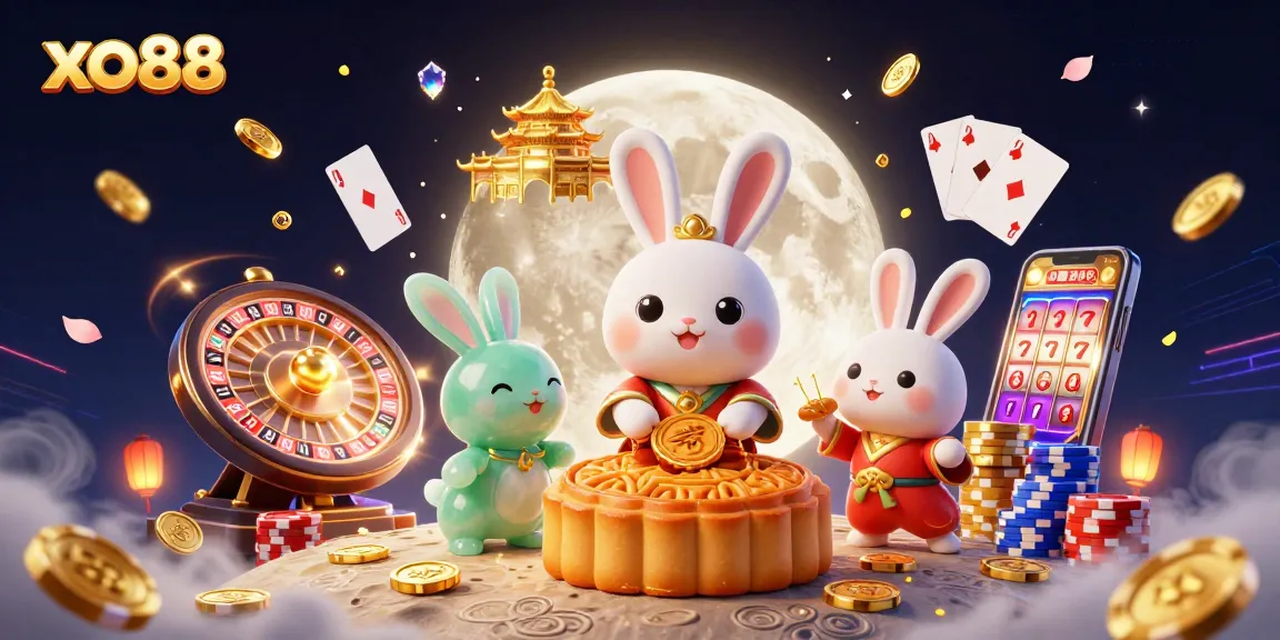 Experience thrilling moments at xo88 with vibrant casino elements and engaging characters.