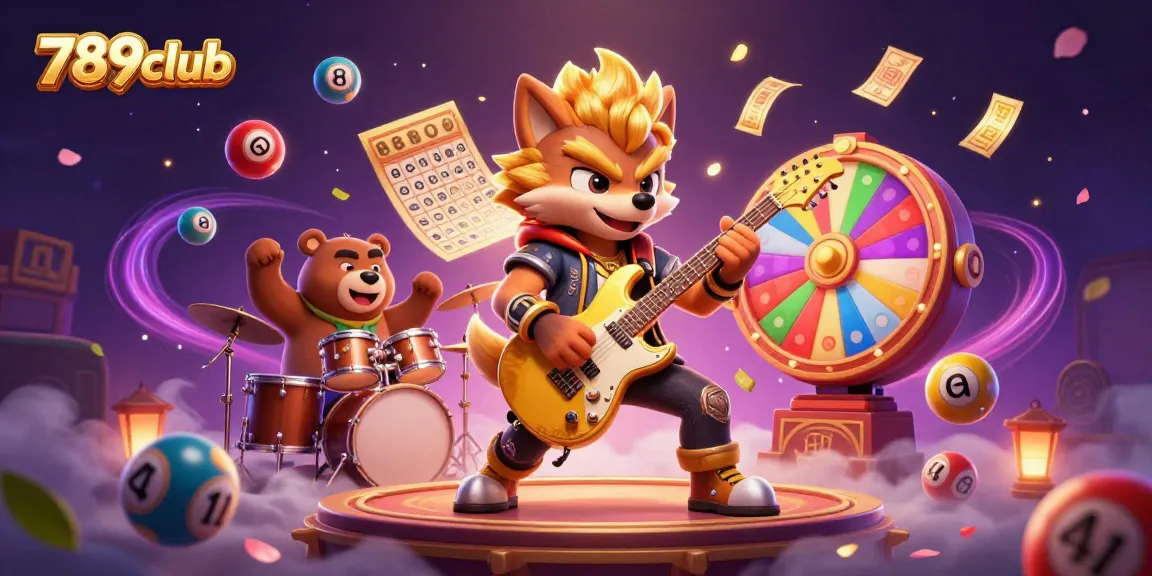Experience thrilling games at 789club with vibrant visuals and engaging characters.