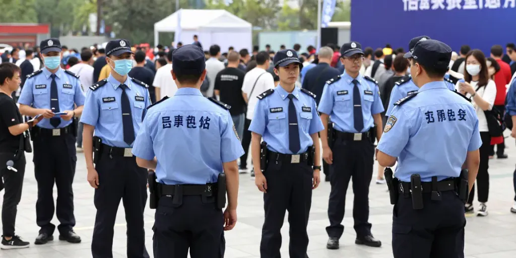 Security personnel ensuring safety at an event, showcasing professional service and local trust.